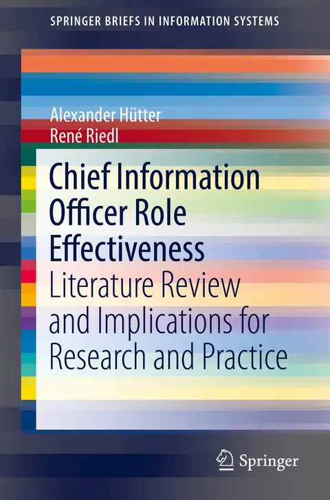Cover of Chief Information Officer Role Effectiveness
