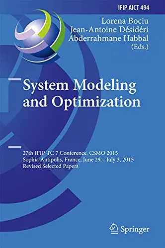Cover of System Modeling and Optimization