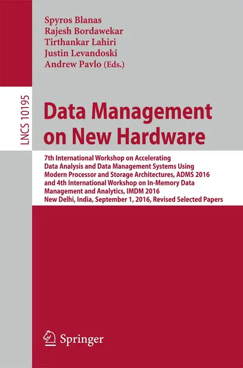 Cover of Data Management on New Hardware