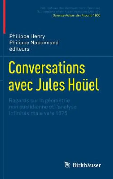 Cover of Conversations Avec Jules Hoüel