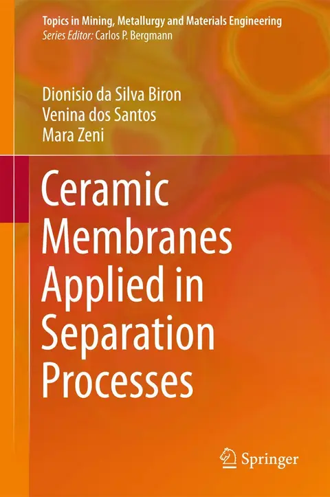 Cover of Ceramic Membranes Applied in Separation Processes