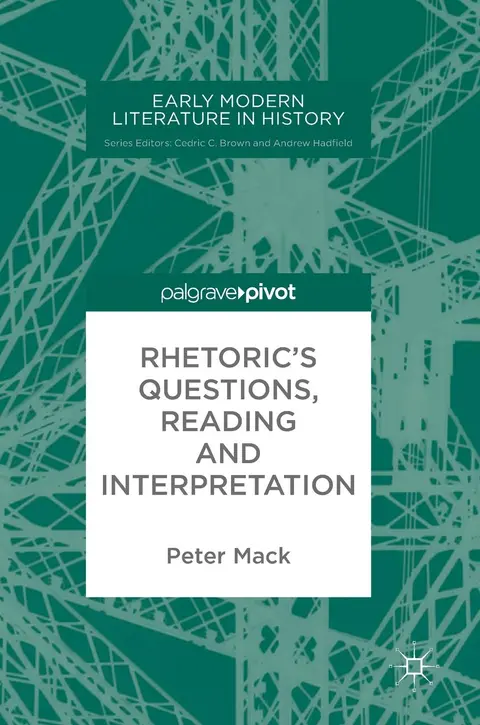 Cover of Rhetoric's Questions, Reading and Interpretation