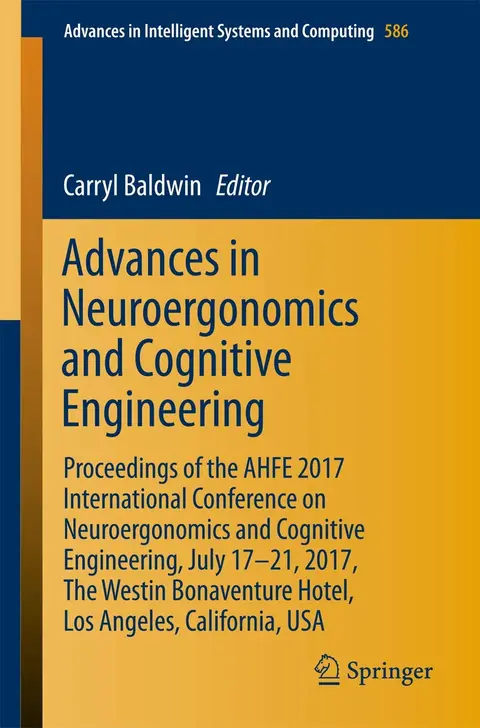 Cover of Advances in Neuroergonomics and Cognitive Engineering