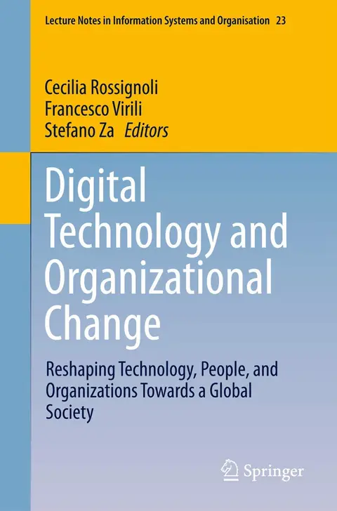 Cover of Digital Technology and Organizational Change