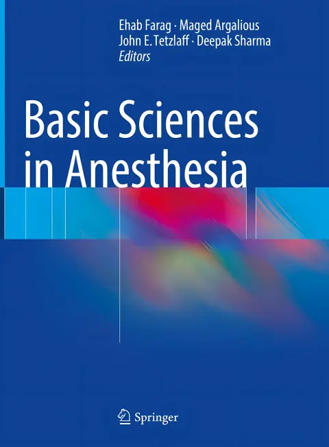 Cover of Basic Sciences in Anesthesia 1