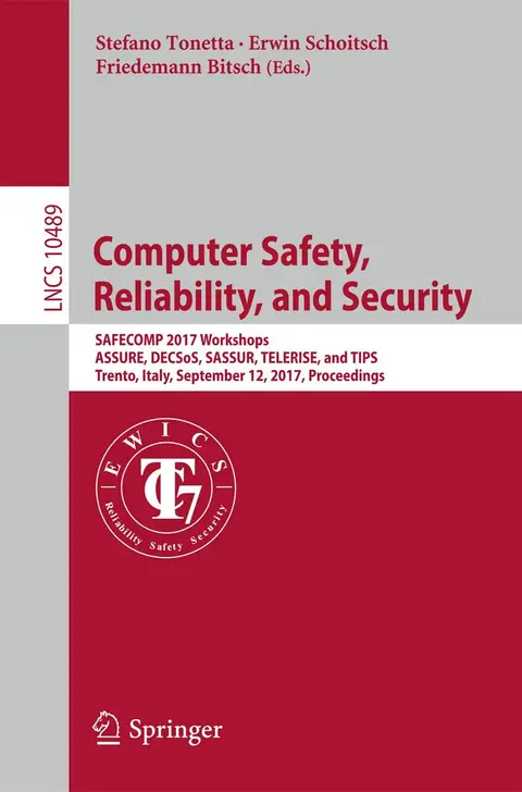 Cover of Computer Safety, Reliability, and Security