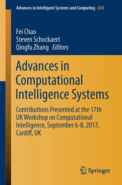 Cover of Advances in Computational Intelligence Systems