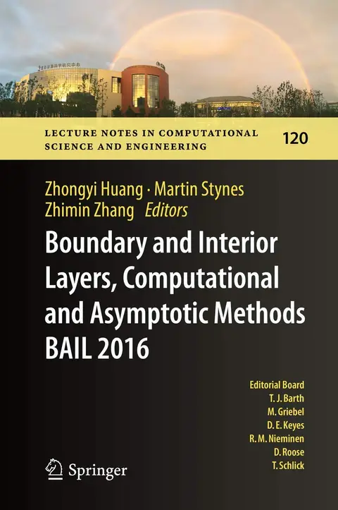 Cover of Boundary and Interior Layers, Computational and Asymptotic Methods BAIL 2016