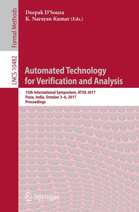 Cover of Automated Technology for Verification and Analysis