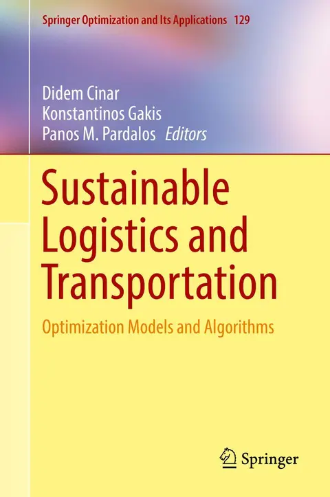 Cover of Sustainable Logistics and Transportation