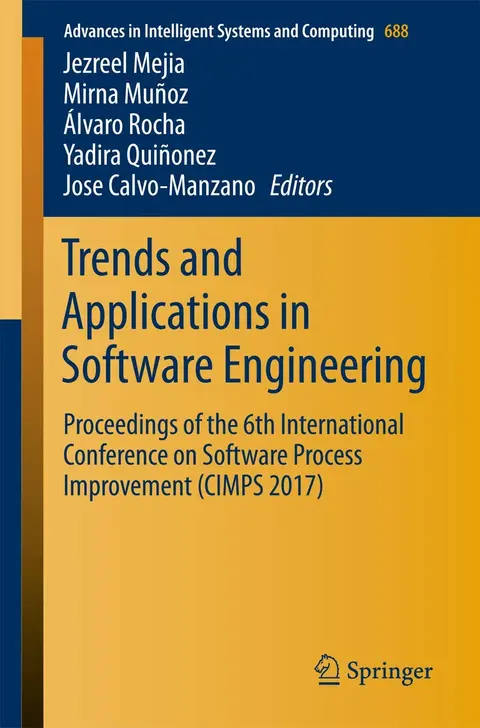 Cover of Trends and Applications in Software Engineering