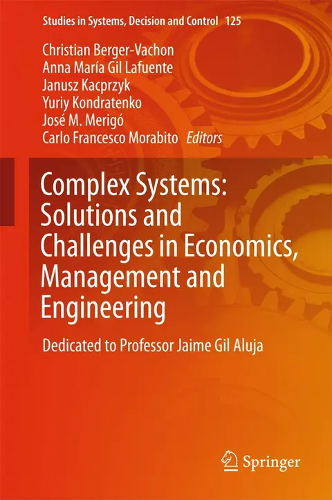 Cover of Complex Systems
