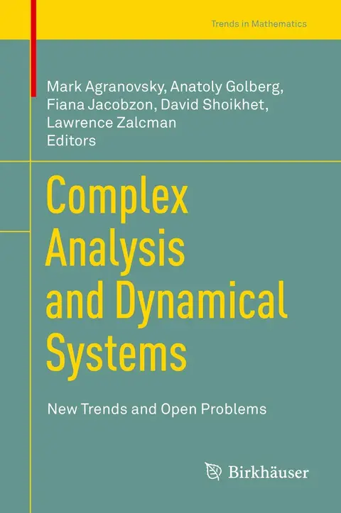Cover of Complex Analysis and Dynamical Systems