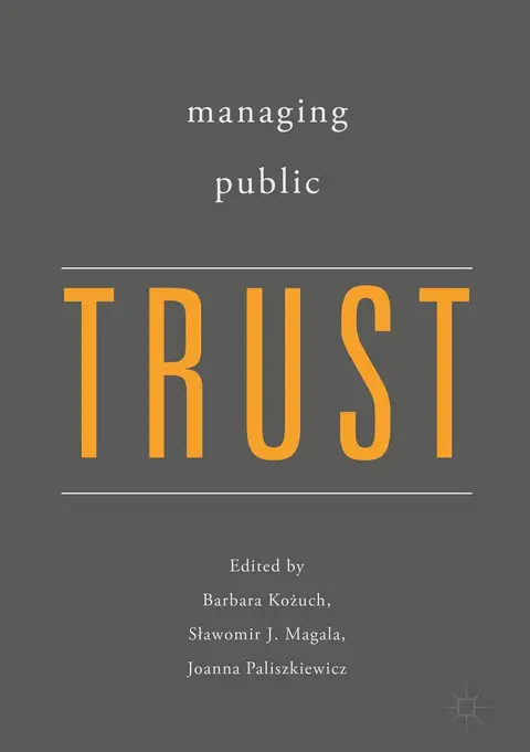 Cover of Managing Public Trust