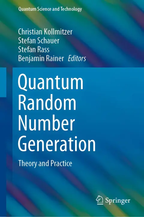 Cover of Quantum random number generation