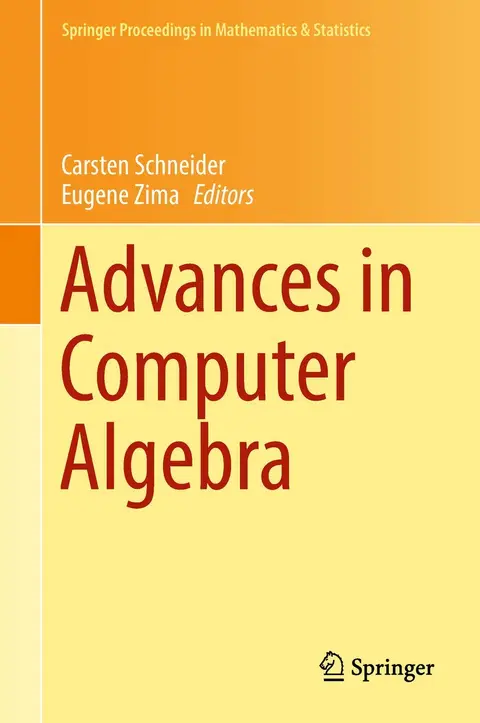 Cover of Advances in Computer Algebra