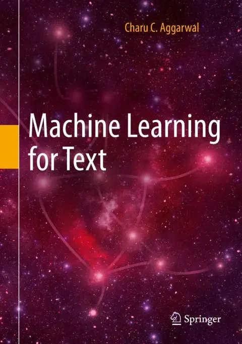 Cover of Machine Learning for Text