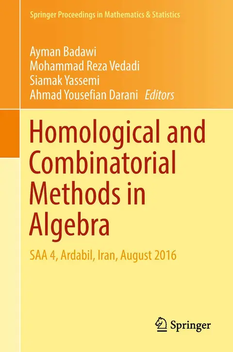 Cover of Homological and Combinatorial Methods in Algebra