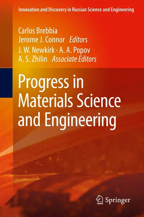 Cover of Progress in Materials Science and Engineering