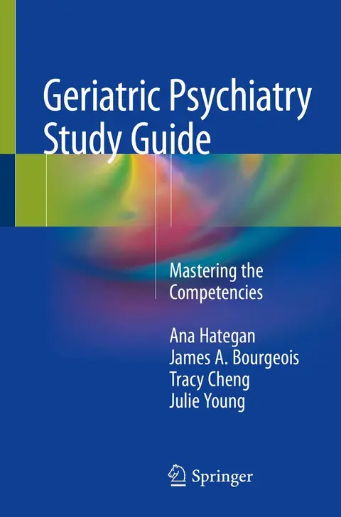 Cover of Geriatric Psychiatry Study Guide
