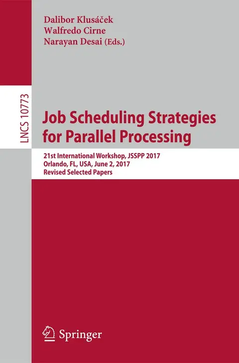Cover of Job Scheduling Strategies for Parallel Processing