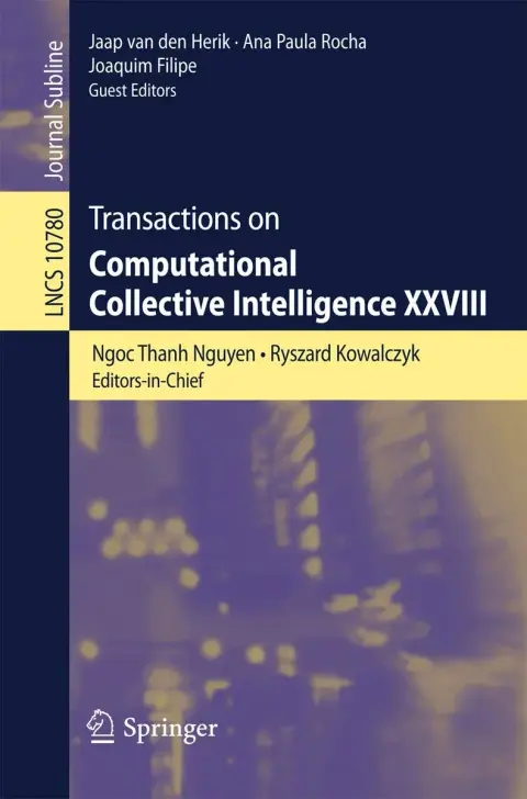 Cover of Transactions on Computational Collective Intelligence XXVIII