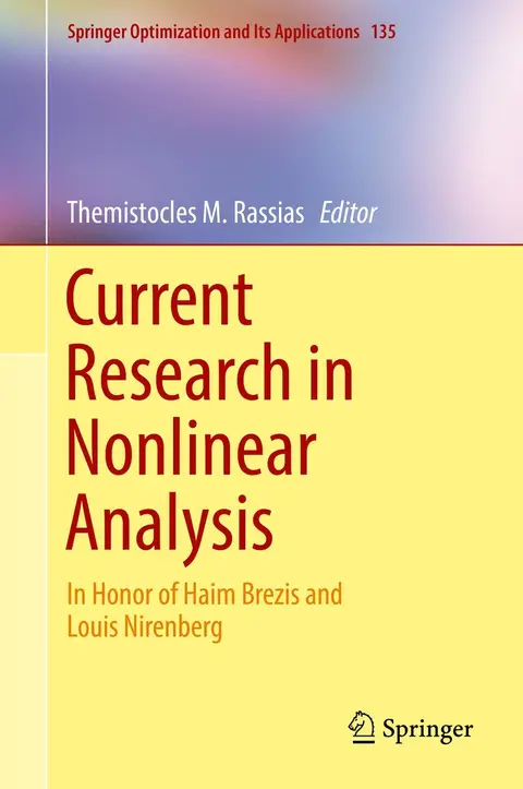 Cover of Current Research in Nonlinear Analysis