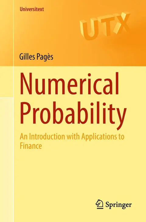 Cover of Numerical Probability