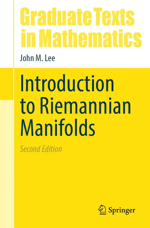 Cover of Introduction to Riemannian Manifolds