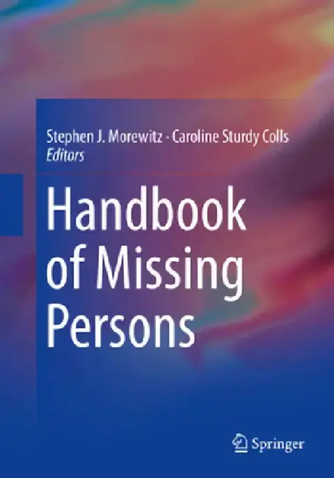Cover of Handbook of Missing Persons