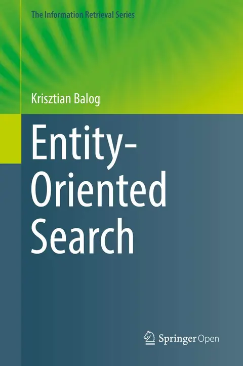 Cover of Entity-Oriented Search