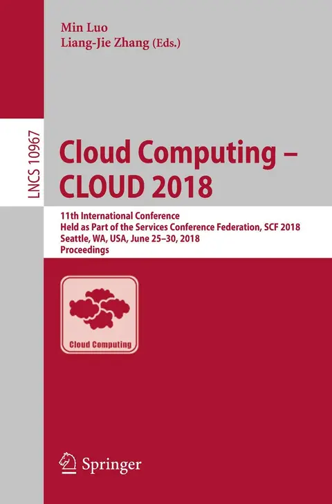 Cover of Cloud Computing – CLOUD 2018
