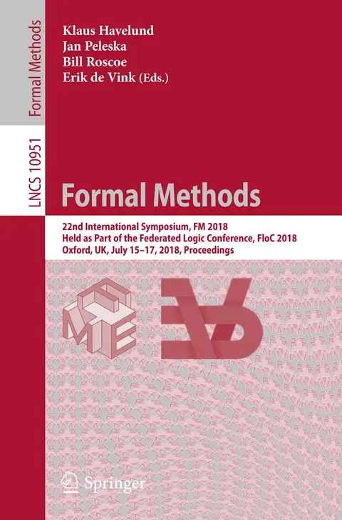 Cover of Formal Methods