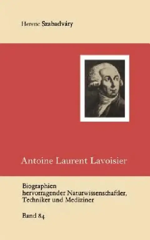 Cover of Antoine Laurent Lavoisier