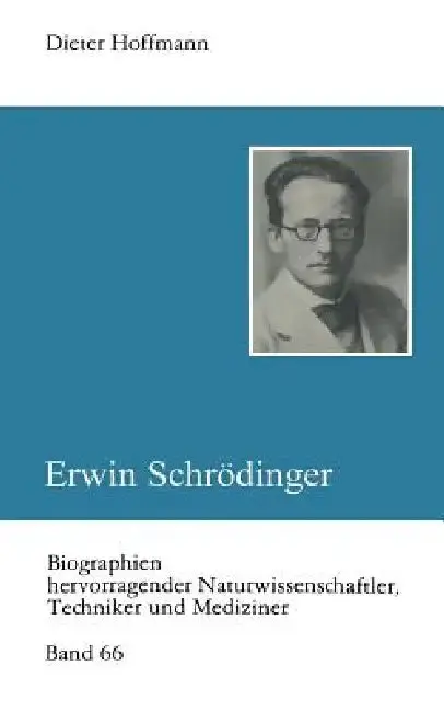 Cover of Erwin Schrödinger
