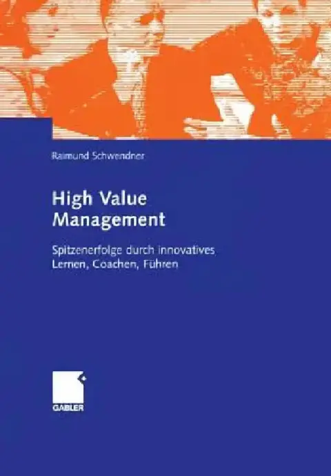 Cover of High Value Management