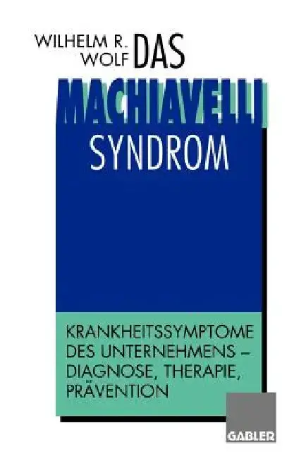 Cover of Das Machiavelli-Syndrom