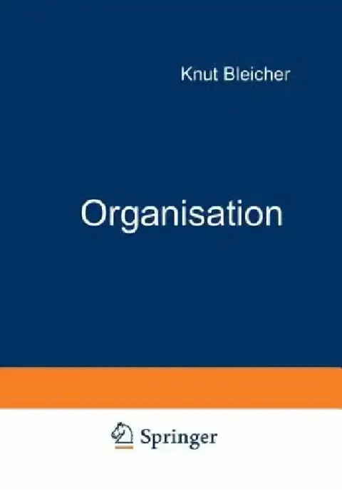 Cover of Organisation