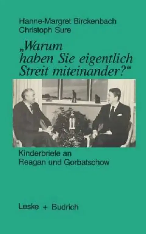 Cover of "Warum Haben Sie Eigentlich Streit Miteinander?"