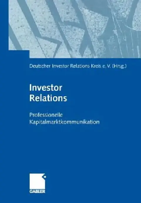 Cover of Investor Relations