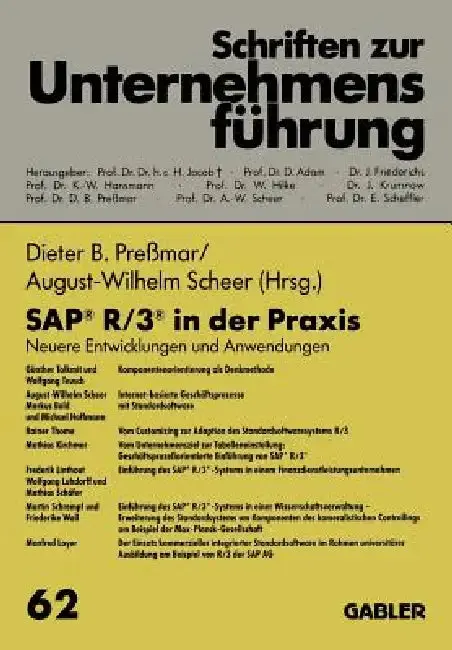 Cover of Sap(r) R/3(r) in Der PRAXIS