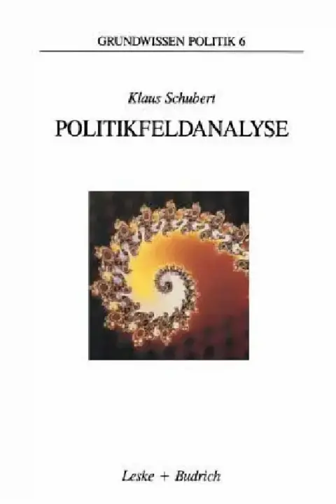 Cover of Politikfeldanalyse