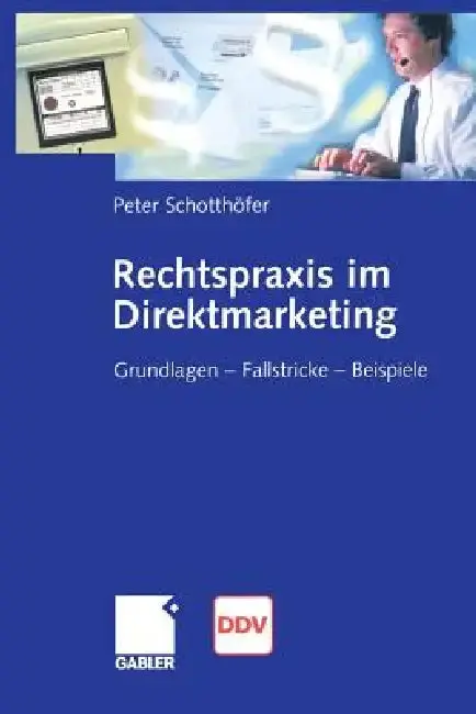 Cover of Rechtspraxis Im Direktmarketing