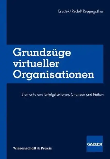 Cover of Grundzüge Virtueller Organisationen
