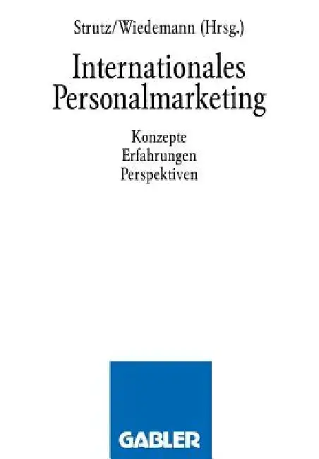 Cover of Internationales Personalmarketing