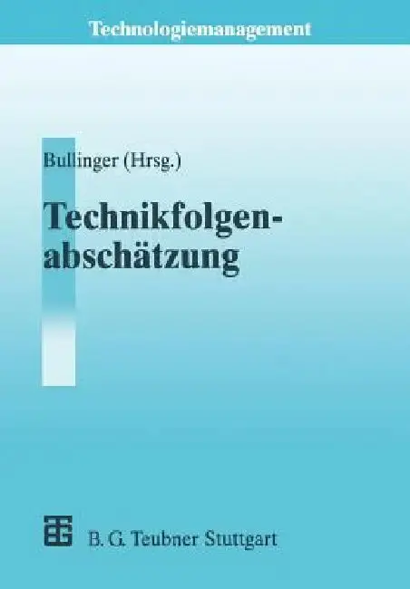 Cover of Technikfolgenabschätzung (Ta)