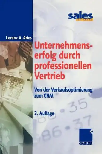 Cover of Unternehmenserfolg Durch Professionellen Vertrieb