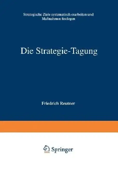 Cover of Die Strategie-Tagung