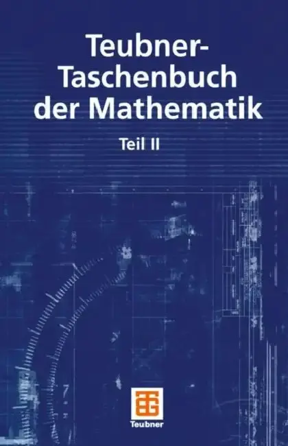 Cover of Teubner-Taschenbuch Der Mathematik