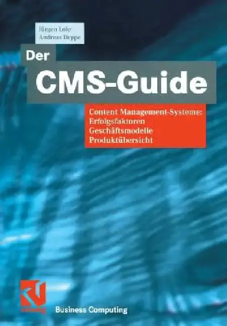 Cover of Der Cms-Guide